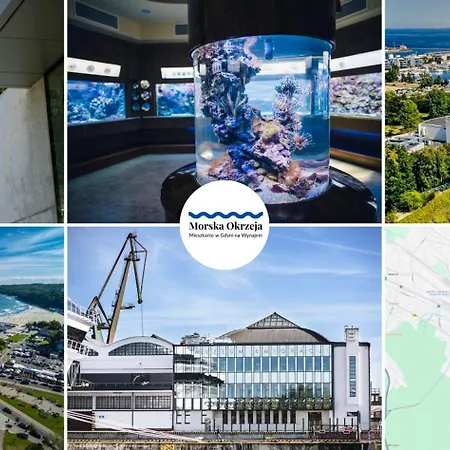 Morska Okrzeja - Sloneczne Mieszkanie Blisko Centrum Free Parking شقة